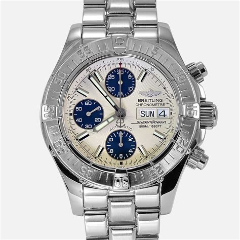 used breitling dive watches|Breitling watches superocean chronometer.